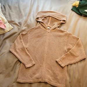 Aritzia zip up sweater